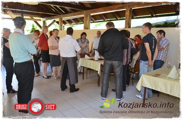 Novinarska konferenca je potekala v sklopu modulov delavnic projekta Oživitev šmarsko-virštanjske vinske turistične ceste